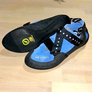 Rock climbing shoes